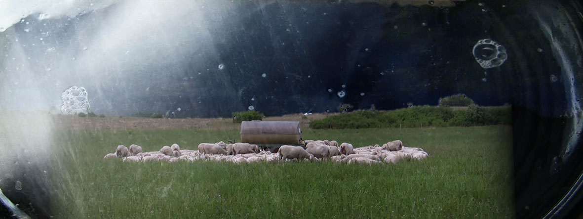 The video and installation Hamlet's Mill by Birthe Blauth is on archaic cosmology.